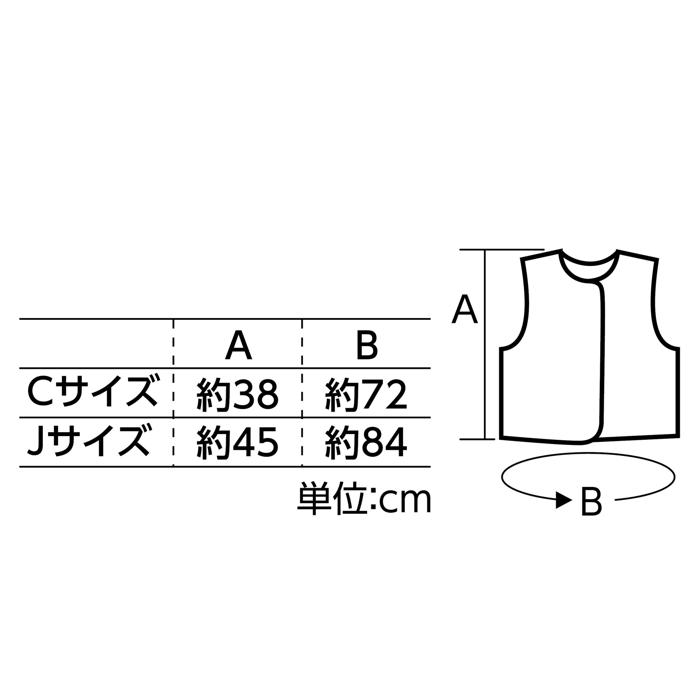 ソフトサテン　ベスト　C　キン